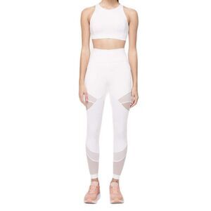 Lululemon Forget The Sweat Tight *25" White, EUC